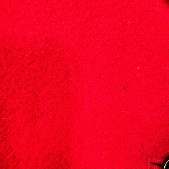 Hervé Benard Womens Blazer Size 14 Red Wool & Cashmere Blend - Picture 8 of 9